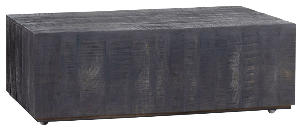 Fulton Mango Wood Cocktail Table  Brown   Rustic   Coffee Tables   by Crestview Collection  Houzz