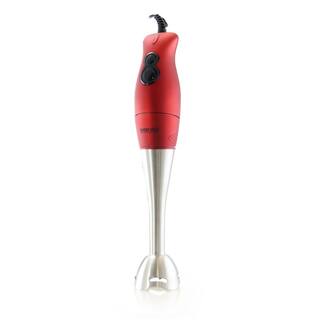 Better Chef DualPro 2-Speed Red Handheld Immersion Blender with Comfort Handle 98575871M