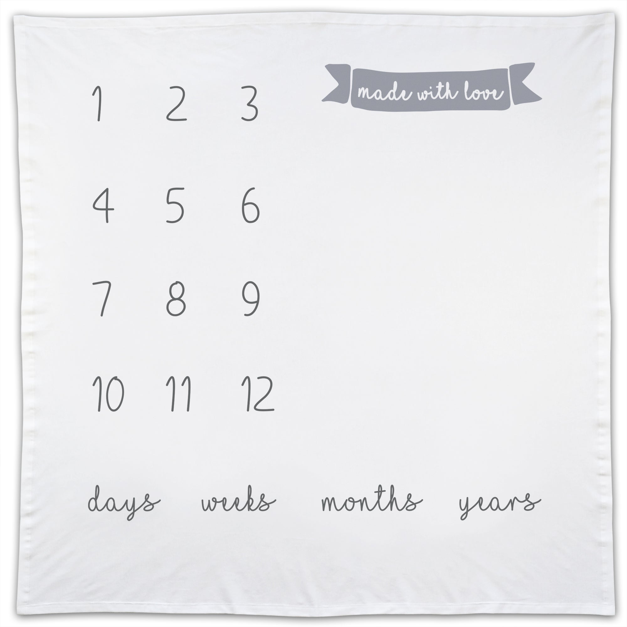 Milestone Little Photo Blanket