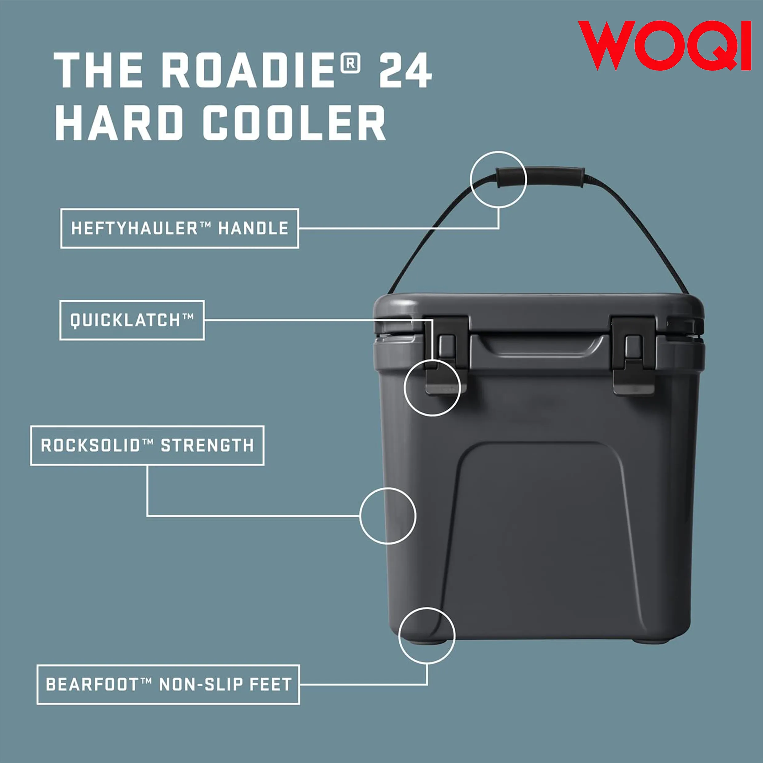 WOQI leak proof outdoor cooler insulation box