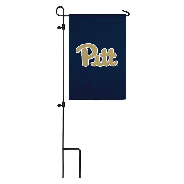 Evergreen Double Sided Gar Flag University Of Pittsburgh