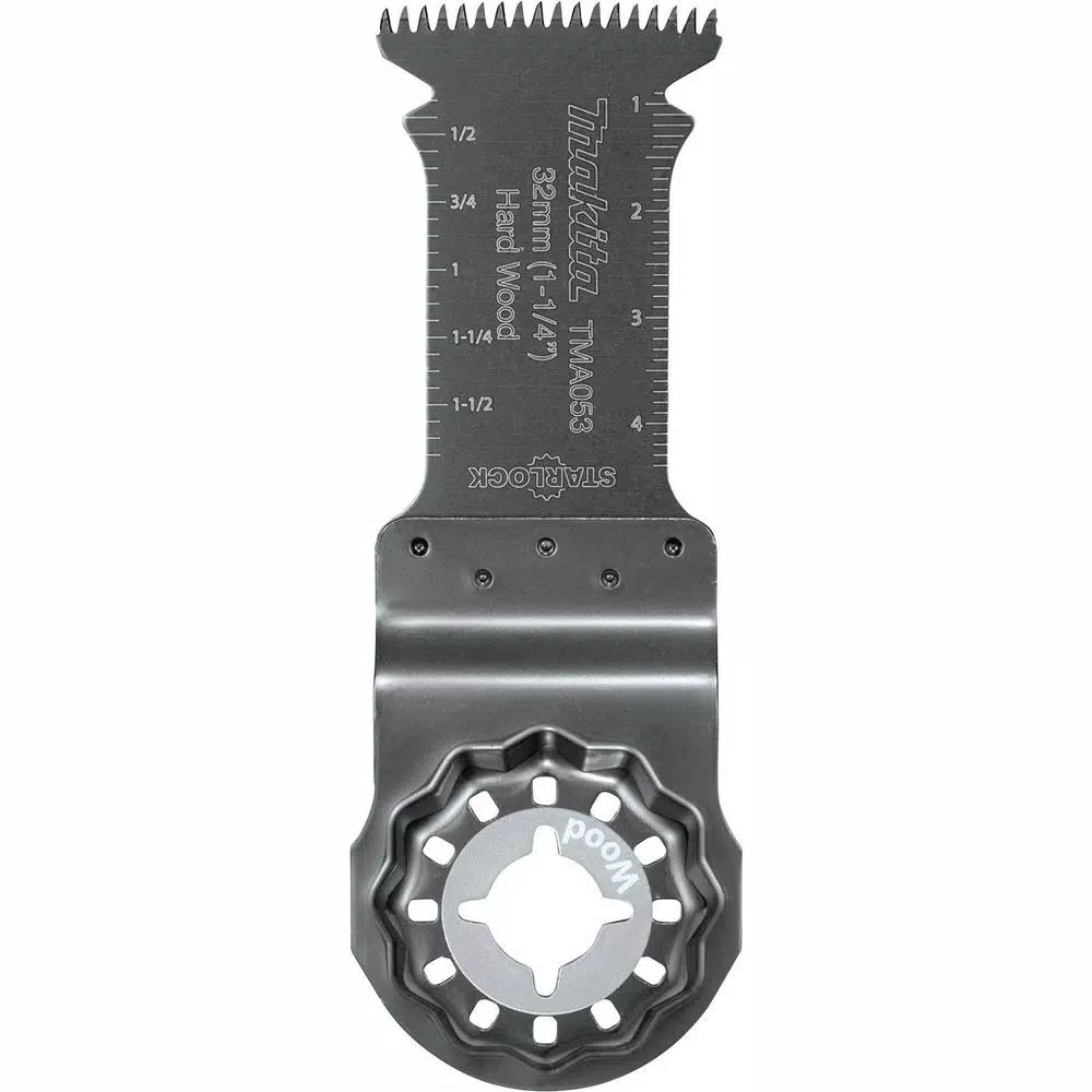 Makita 1-1/4 in. Starlock Plunge Blade (BiM)， 14TPI and#8211; XDC Depot