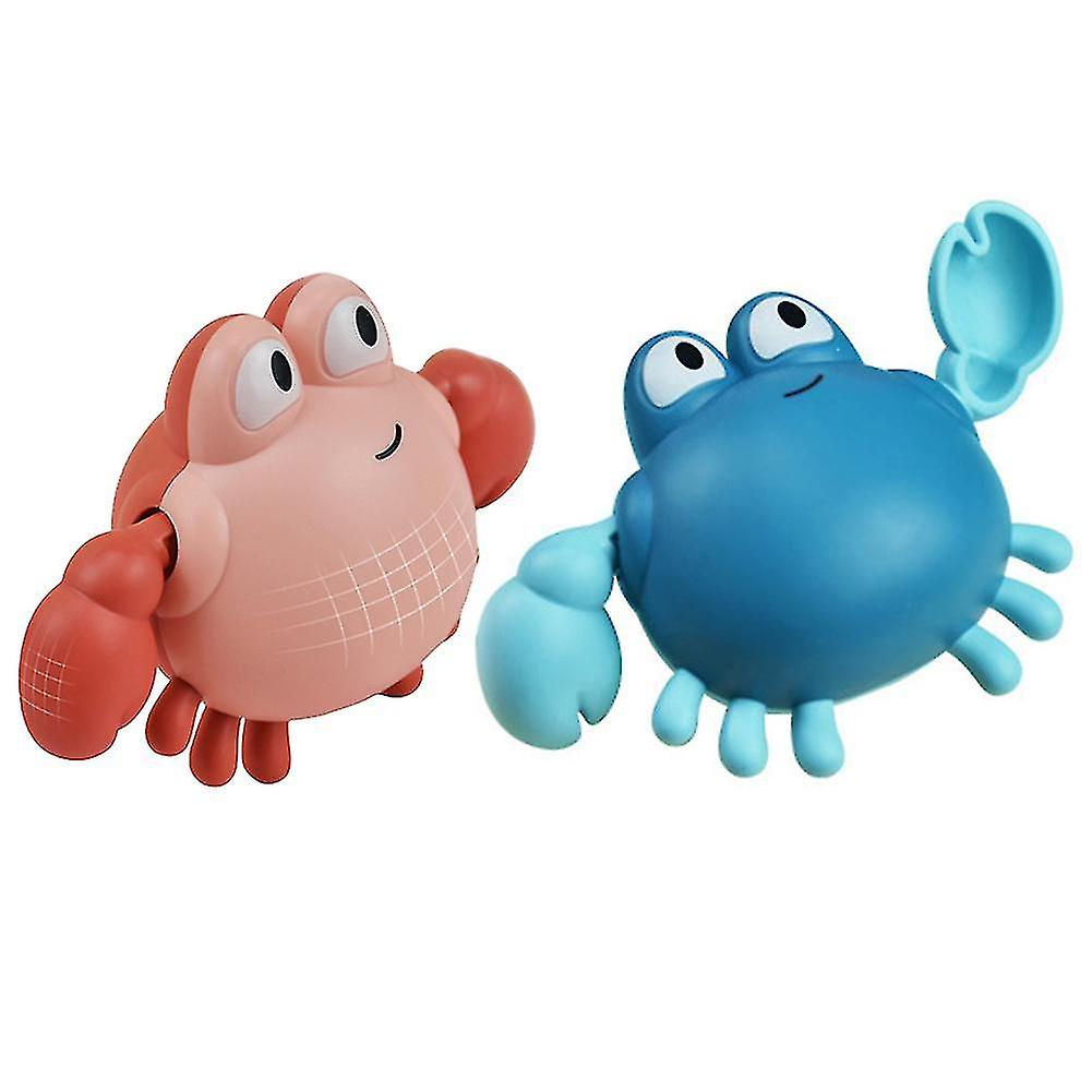 Interactive Water Spray Beach Toy Abs Cute Beach Bathroom Wind Up Animal Bauble Clockwork Water Game Bath Toys