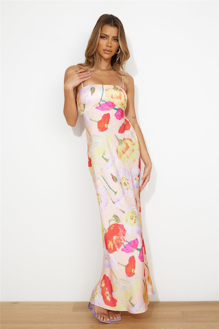 Summertime Lover Maxi Dress Pink