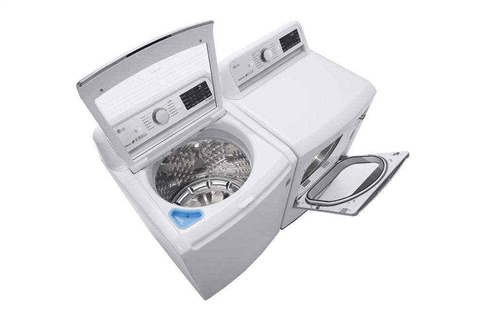 Lg DLEX7800WE 7.3 Cu.Ft. Smart Wi-Fi Enabled Electric Dryer With Turbosteam™