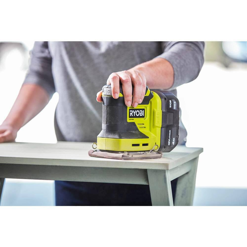 RYOBI ONE+ 18V Cordless 14 Sheet Sander (Tool Only) PCL401B