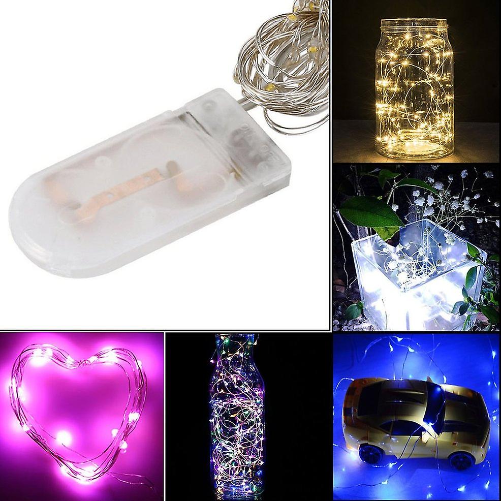 Battery Operated 2m String Light With 20 Leds Led Copper Wire String Light