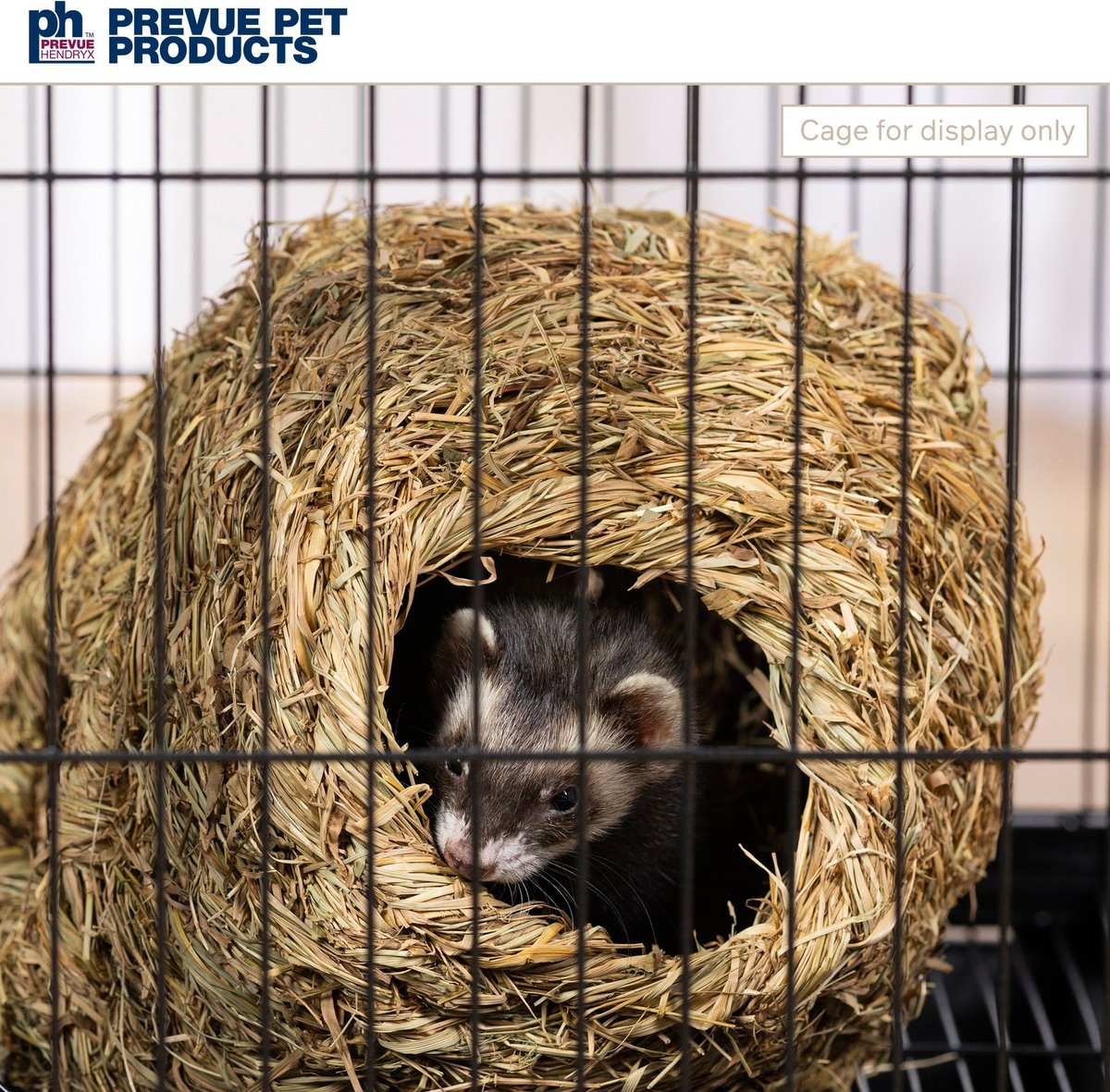 Prevue Pet Products Hideaway Grass Ball Small Animal Hideout