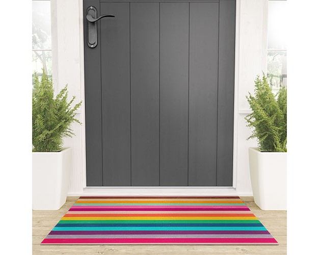 Garima Dhawan Explore 1d Looped Vinyl Welcome Mat Society6