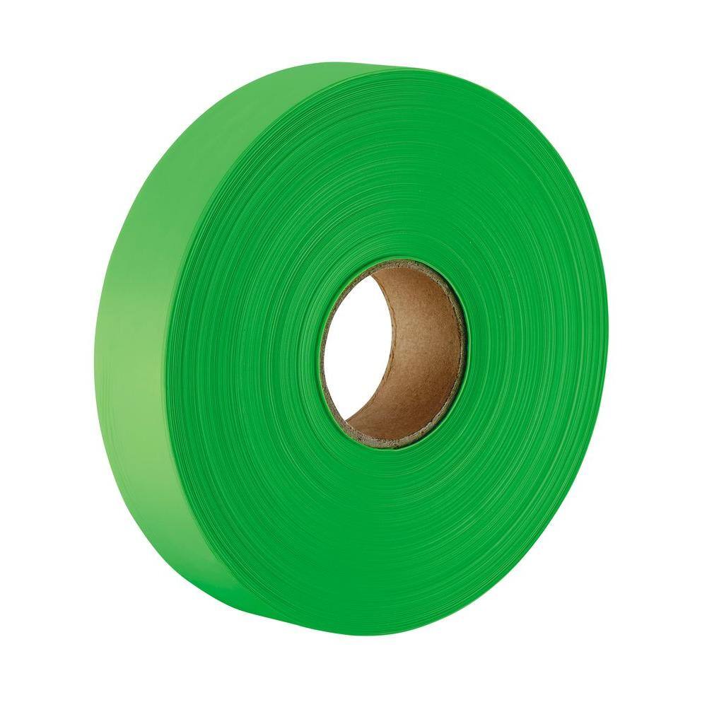 Empire 1 in. x 600 ft. Lime Green Flagging Tape 77-061