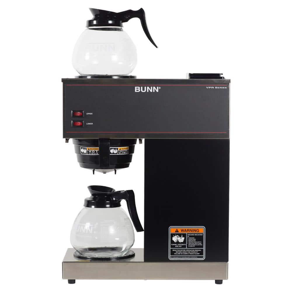 Bunn VPR 12Cup Commercial Coffee Maker w 2 Glass Decanters 332000015