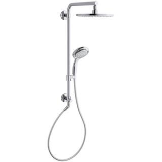 KOHLER HydroRail BathShower Column for Katalyst Rain Heads in Brushed Nickel K-45210-BN