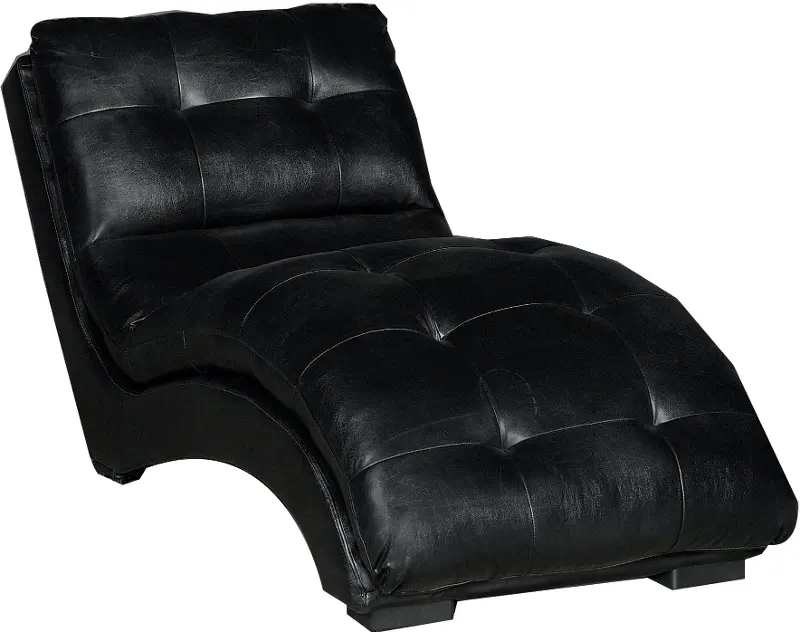 Kadyn Black Chaise