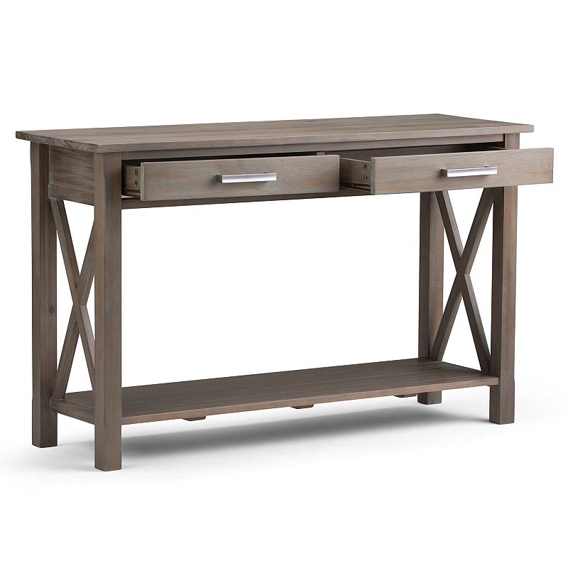 Simpli Home Kitchener 2-Drawer Console Table