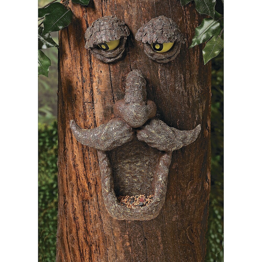Bird Feeder Tree Face  Home Decor  Outdoor Garden  Gift Ideas  3 Pieces   9 1/2\