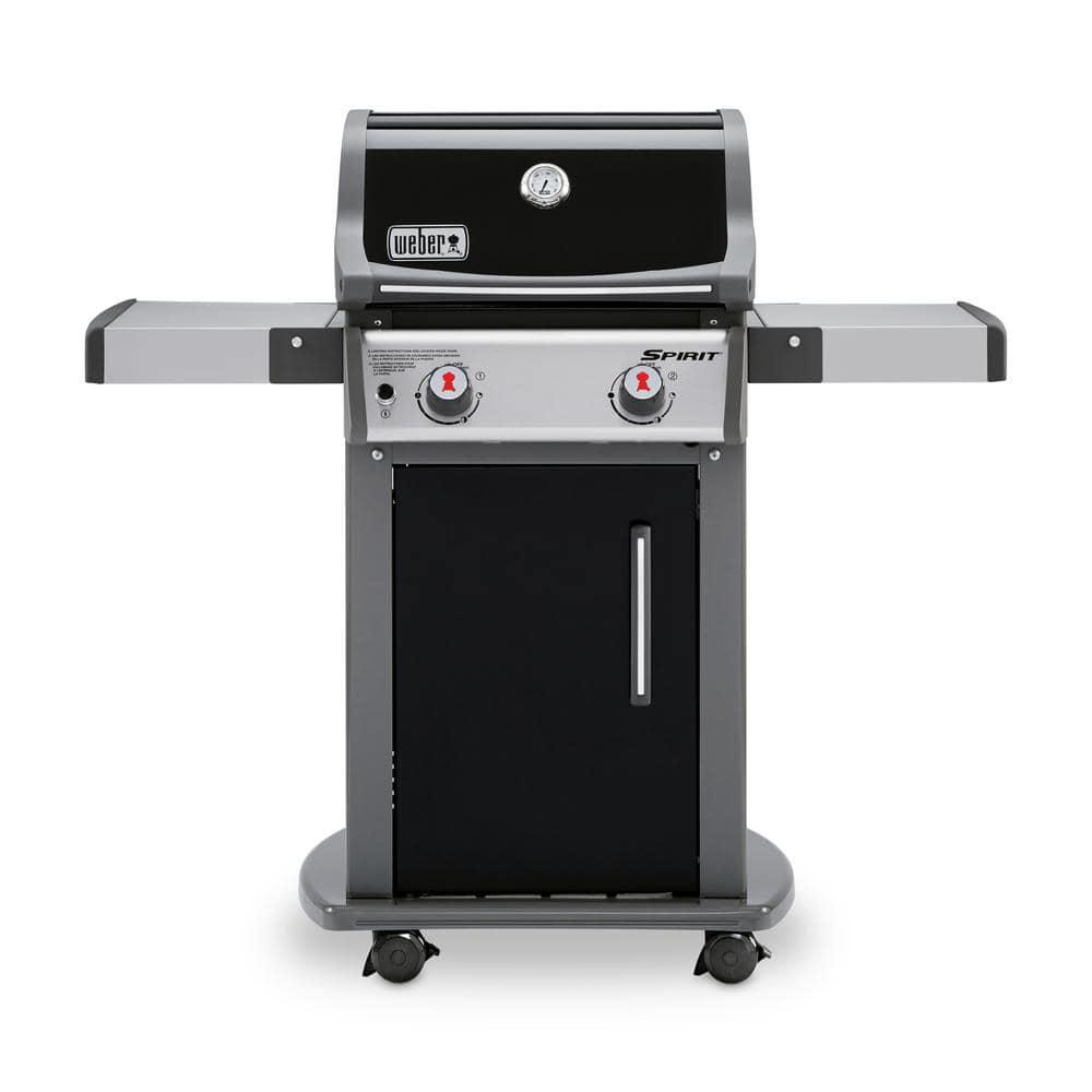 Weber Spirit E210 2Burner Propane Gas Grill in Black with BuiltIn Thermometer