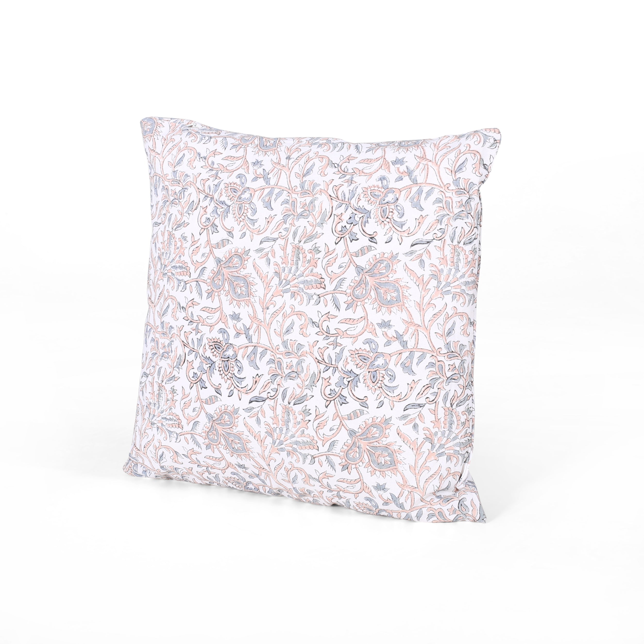 Keiko Modern Fabric Throw Pillow Cover