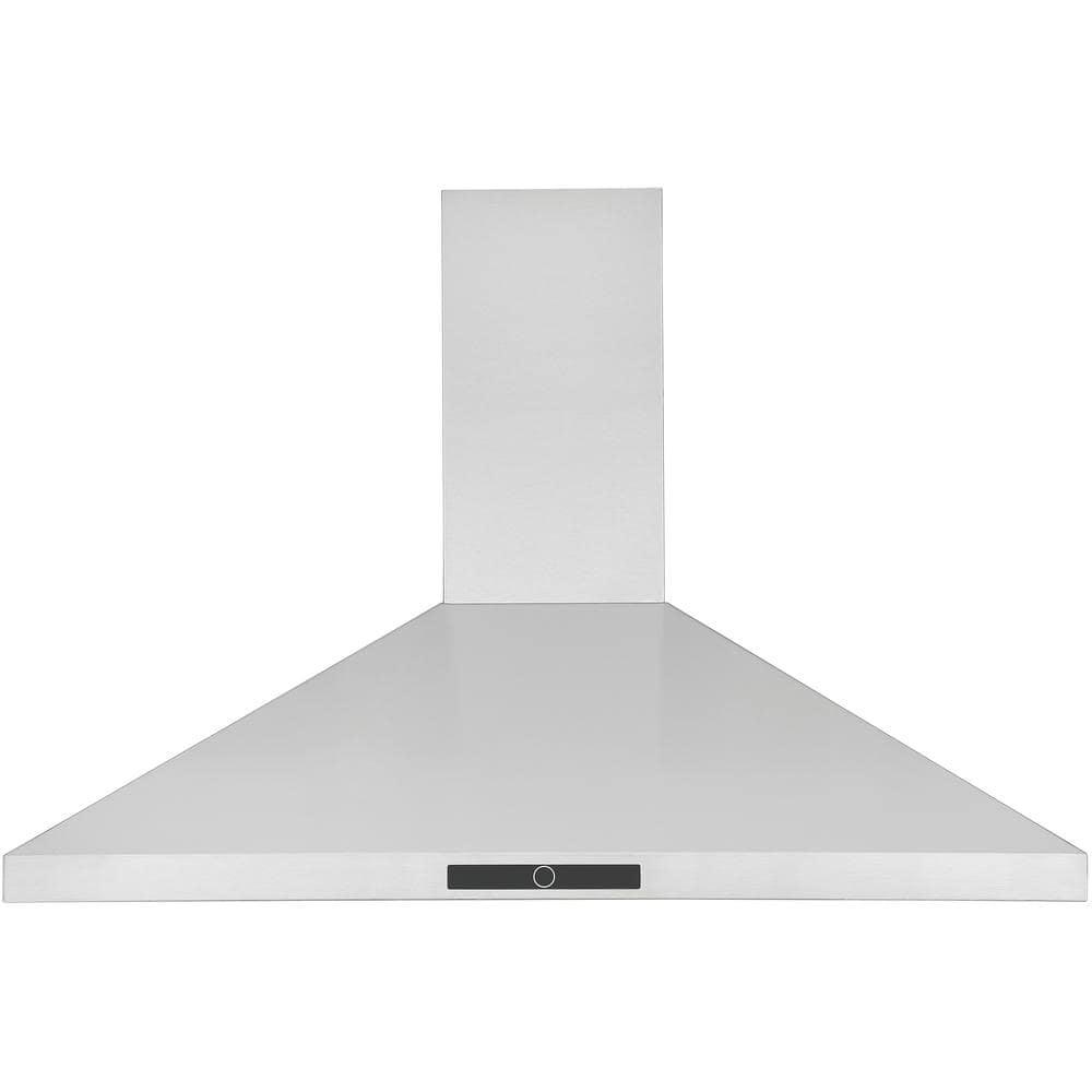 Ancona 36 in 600 CFM Convertible WallMounted Pyramid Range Hood in Stainless Steel