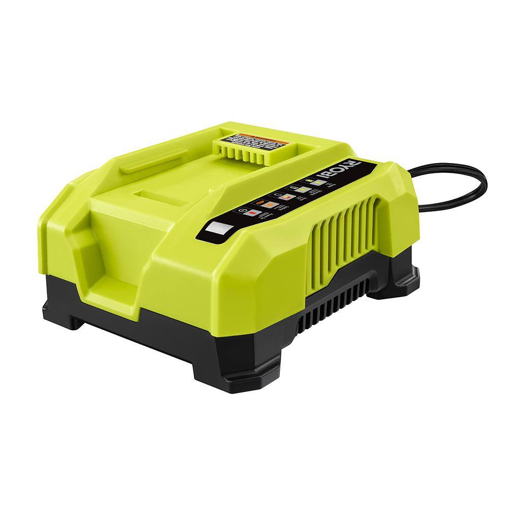 RYOBI 40-Volt Lithium-Ion High Capacity 7.5 Ah Battery and Rapid Charger OP40753-06