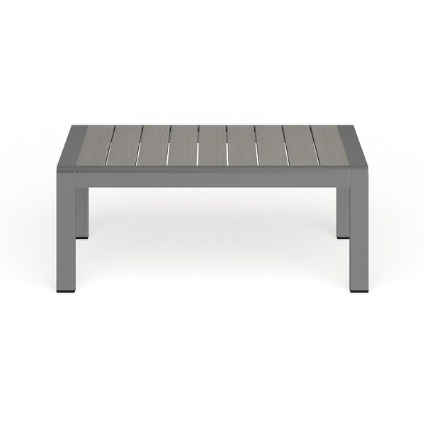 Beach Outdoor Patio Aluminum Coffee Table