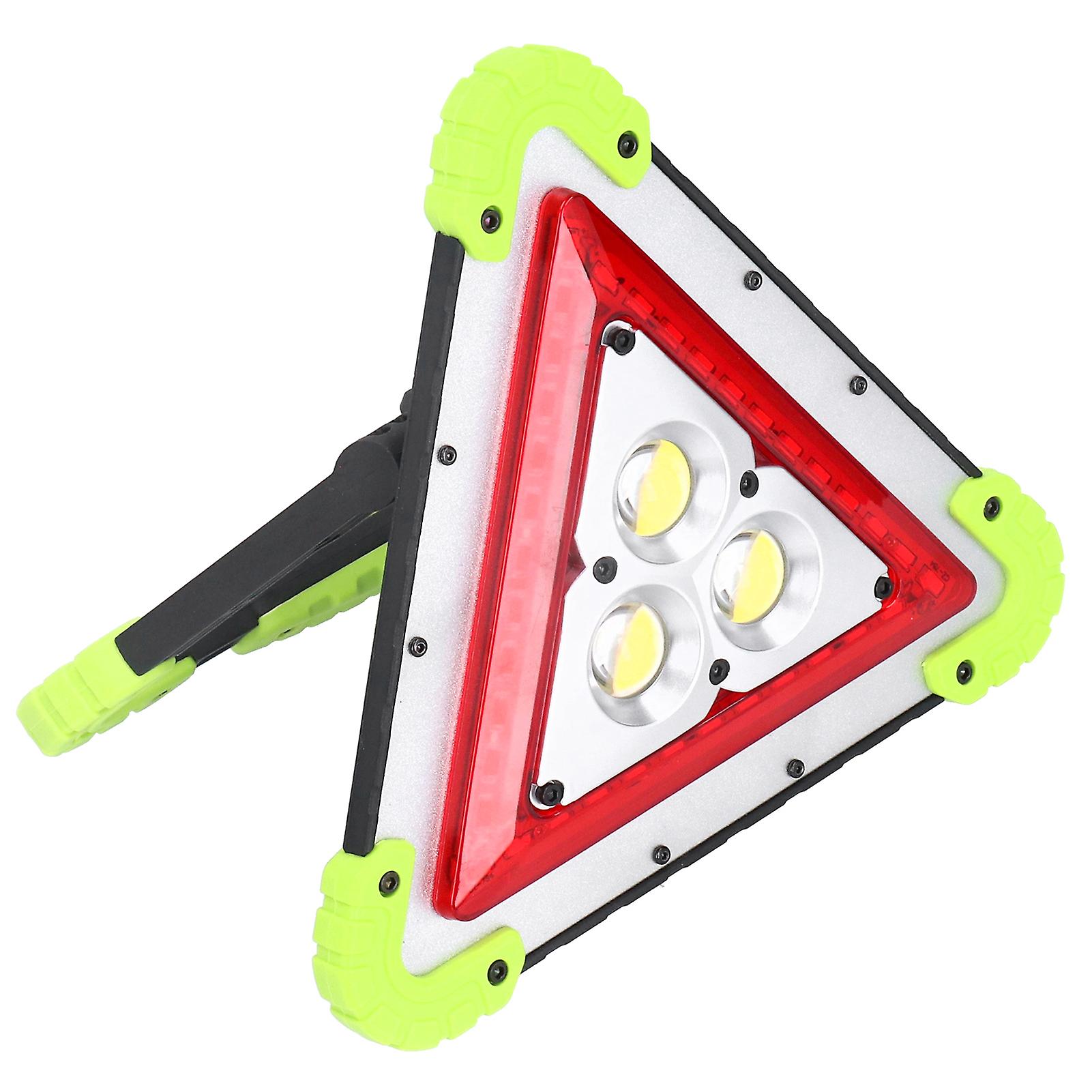 Multi-functional Cob Working Light Triangular Usb Charging Led Lamp Power Bank For Outdoor Camping Tent