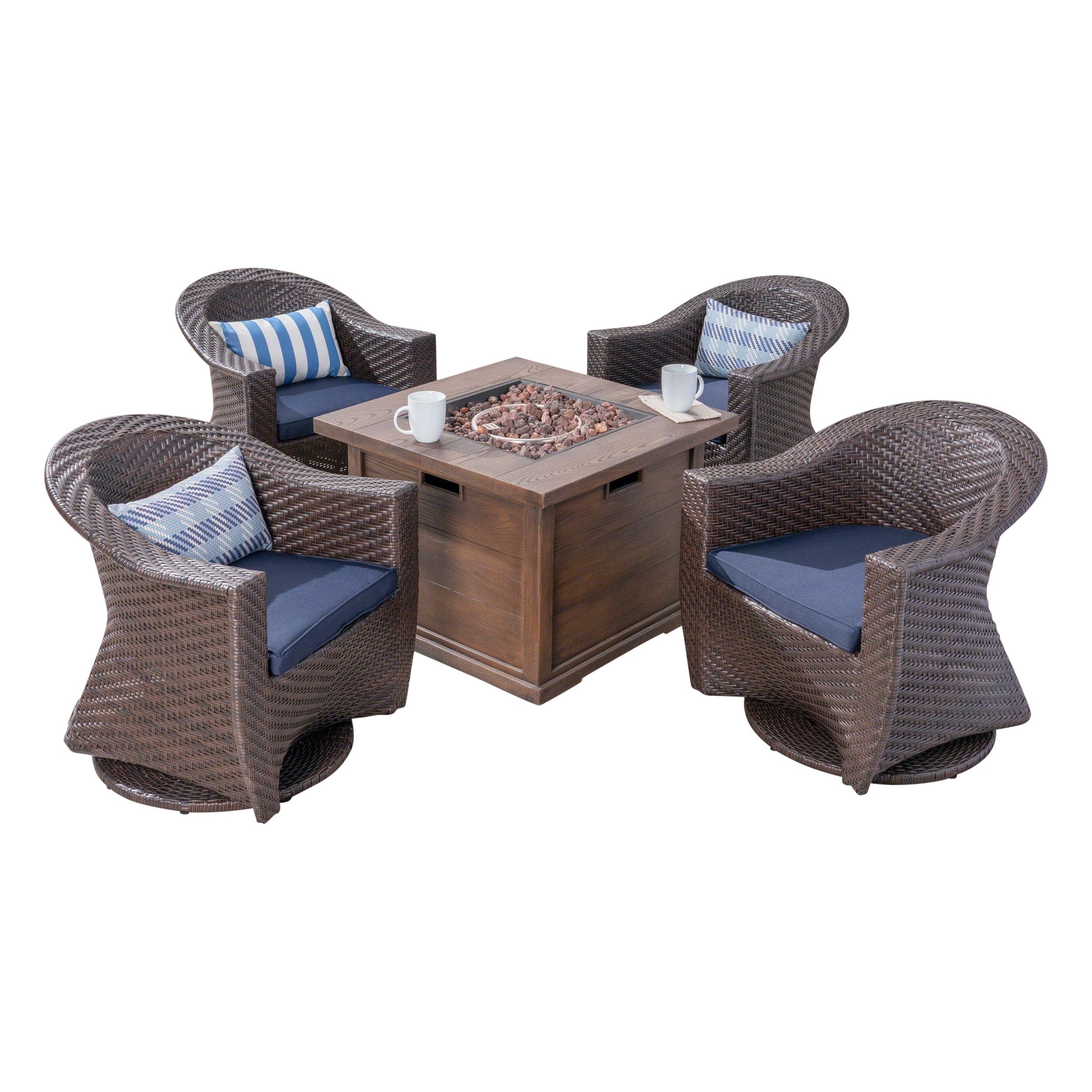 Muraco Patio Fire Pit Set