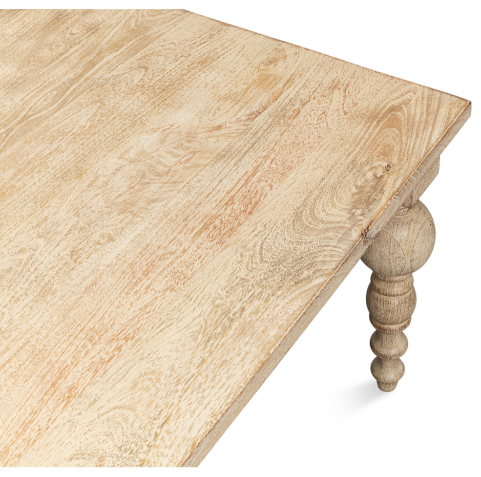 Organic Natural Coffee Table   French Country   Coffee Tables   by English Georgian America  Houzz