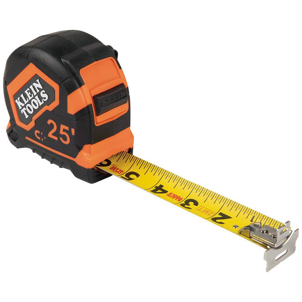 Klein Tools 25 ft. Tape Measure with Magnetic Double-Hook 9225R