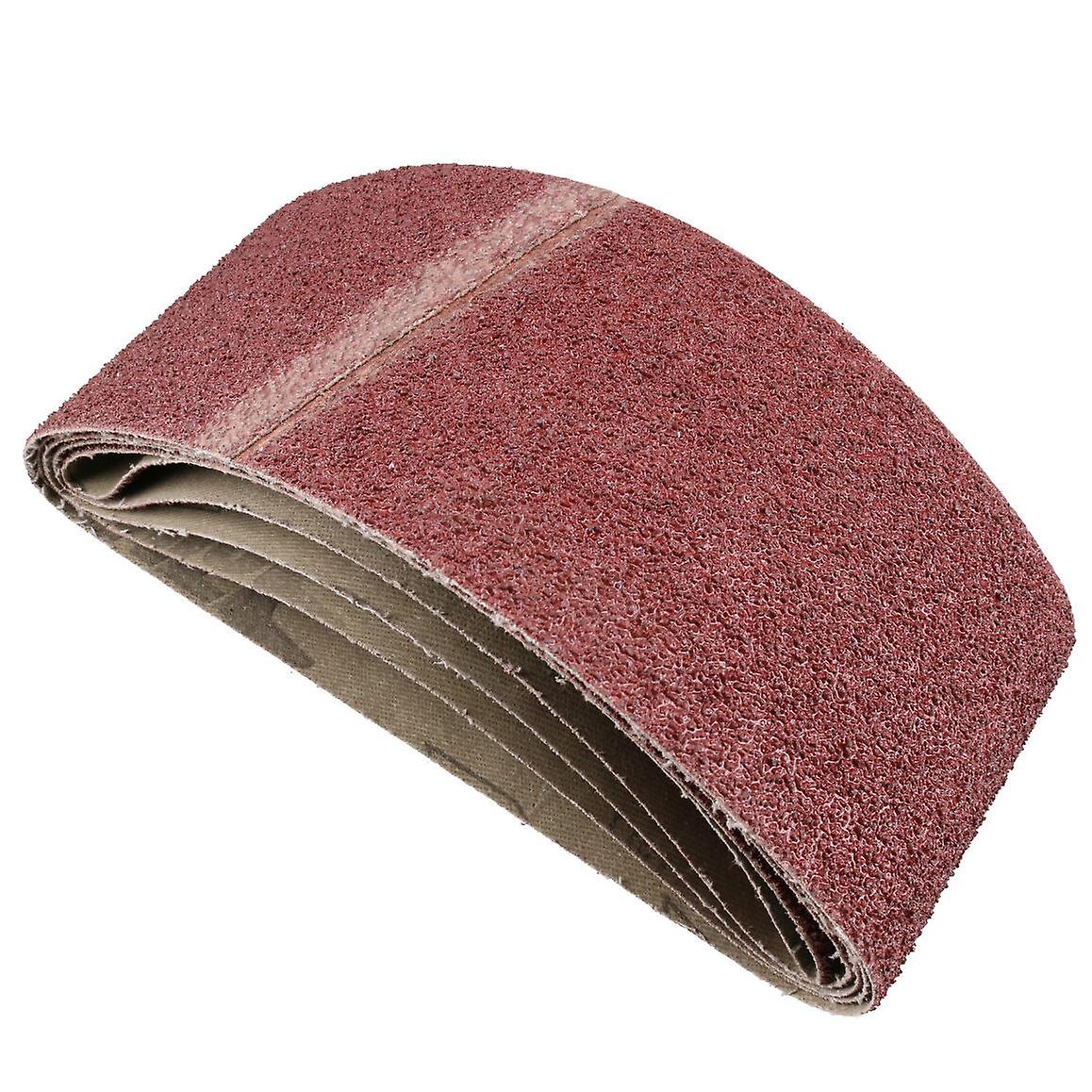 Belt Power Finger File Sander Abrasive Sanding Belts 457mm x 75mm 40 Grit 5 PK