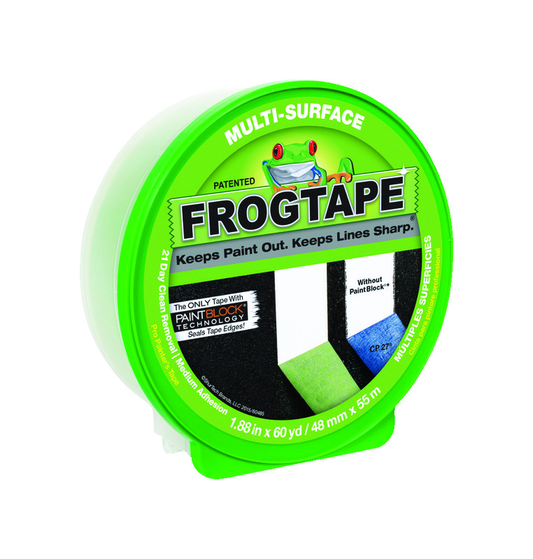 FrogTape 1.88 in. W X 60 yd L Green Medium Strength Painter-u0027s Tape 1 pk