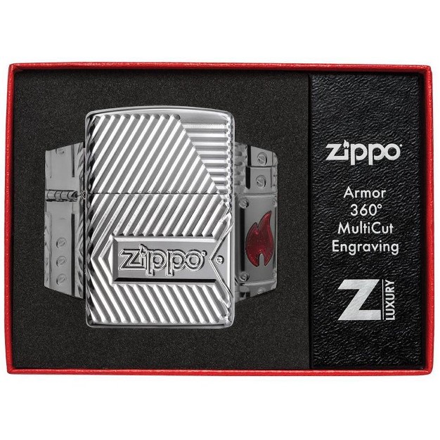 Zippo Bolts Design Windproof Lighter