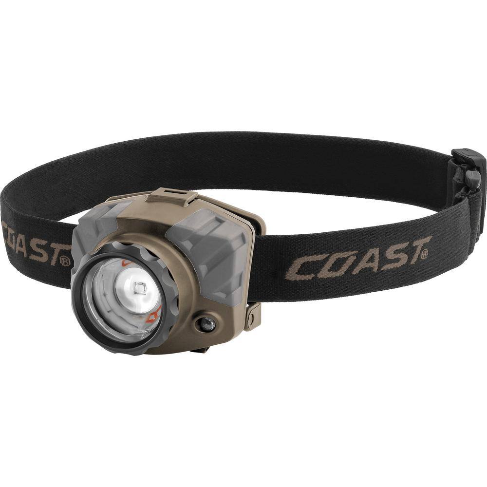 Coast FL88 615 Lumens Tri-Color Focusing LED Headlamp 21104