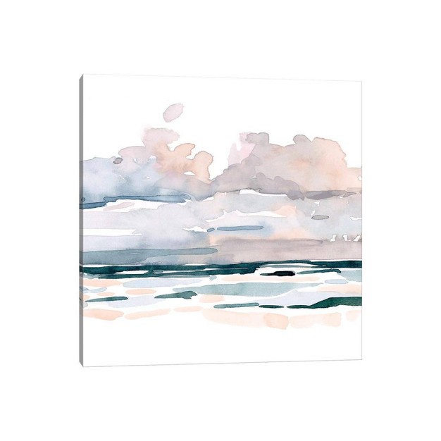 Soft Coastal Abstract Ii By Emma Scarvey Unframed Wall Canvas Icanvas