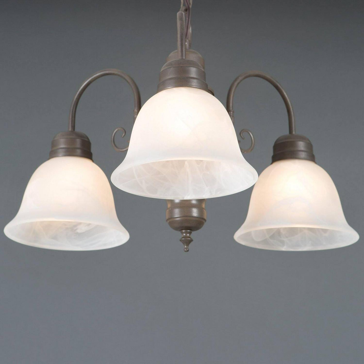 Manzanita Collection Three Light Chandelier