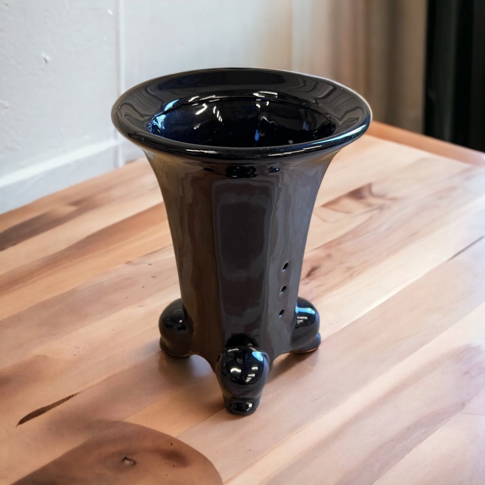 Gorgeous Black Cerramic Pot/Planter