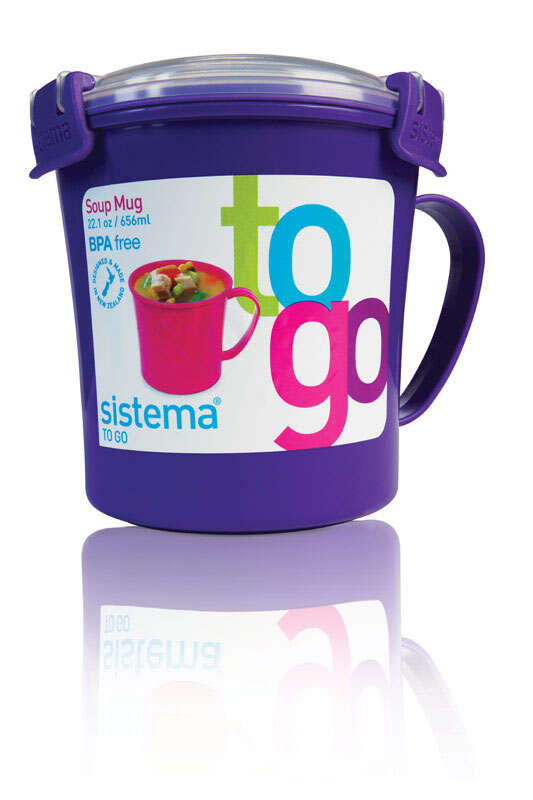 Sistema 22.1 oz Assorted Soup Mug 1 pk