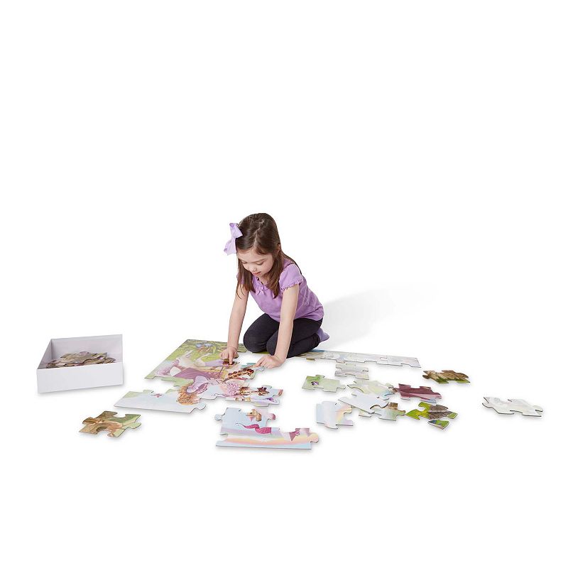 Melissa and Doug Fairytale Castle Floor Puzzle