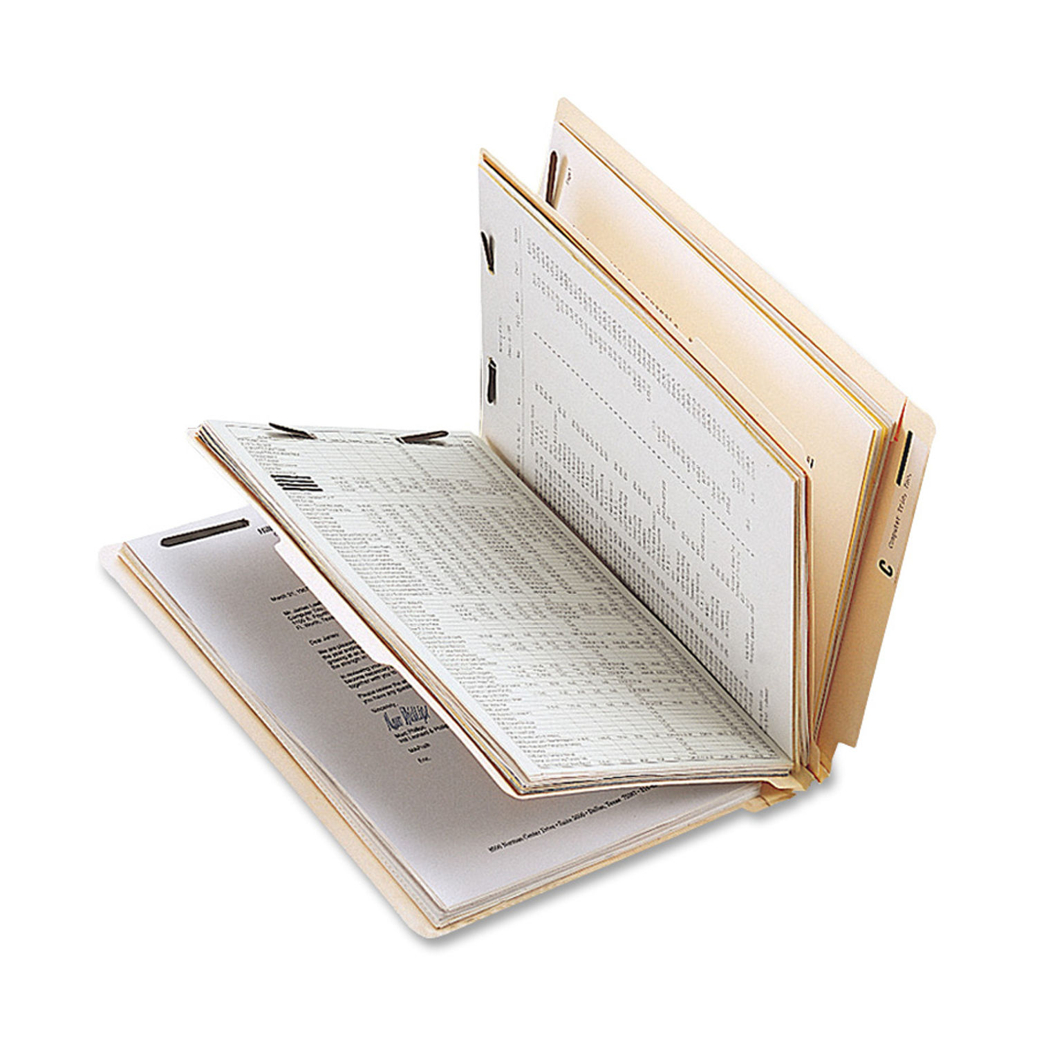 Letter Recycled Classification Folder by Business Source BSN17254