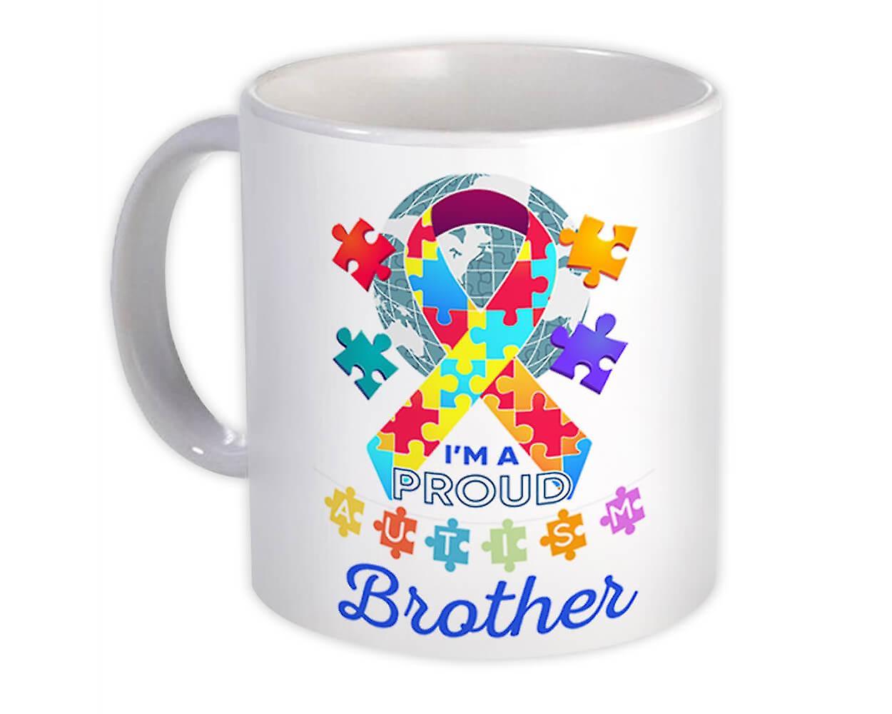 Gift Mug: Autism Brother Proud