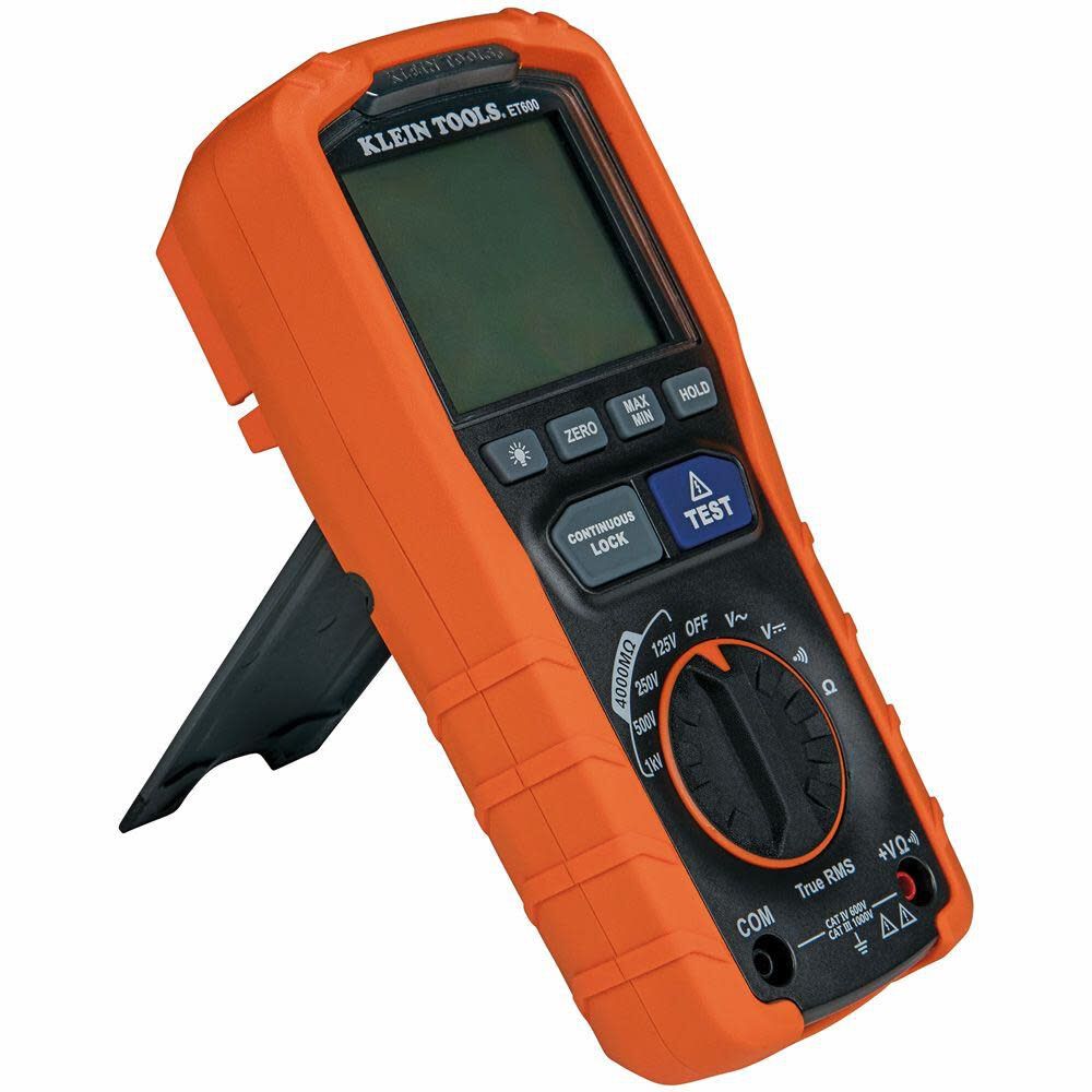 Klein Tools Insulation Resistance Tester ET600 from Klein Tools