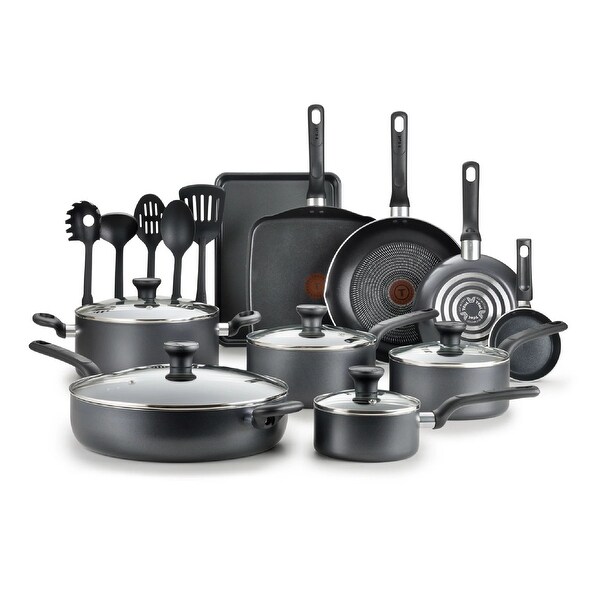 20 Piece Set Easy Care Nonstick Cookware