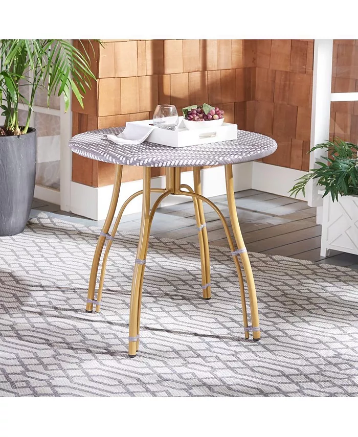 Safavieh Kylie Rattan Bistro Table