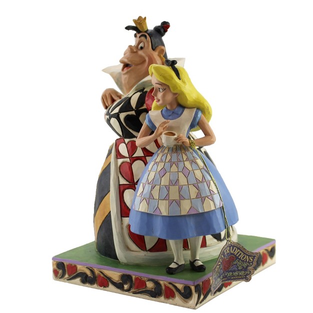 Jim Shore Chaos And Curiosity One Figurine 8 5 Inches Alice Wonderland 6008069 Polyresin Multicolored