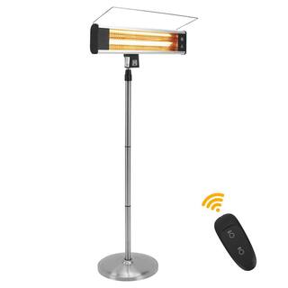 Patio Premier 120-Watt Adjustable Height Standing Electric Patio Heater with Remote 141010