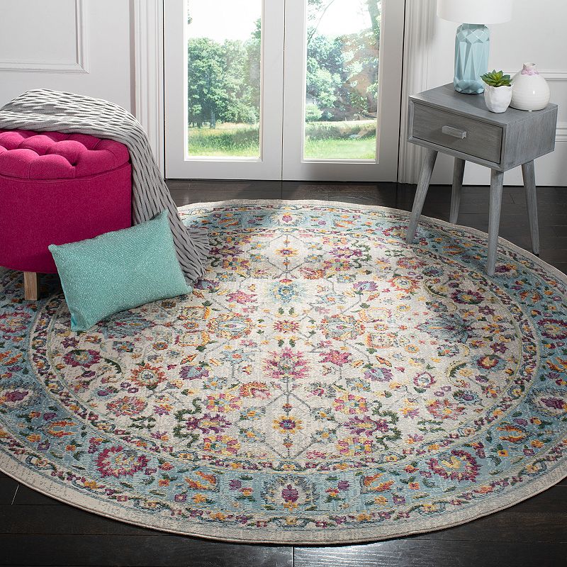 Safavieh Oakley Colorful Framed Floral Rug