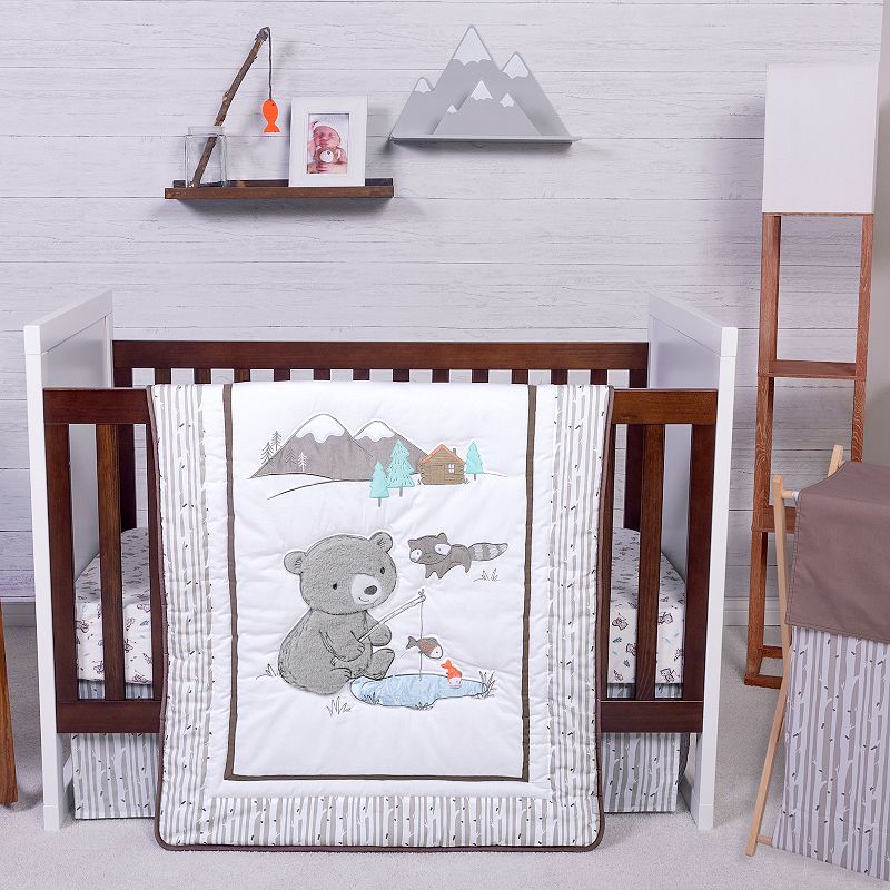 Trend Lab Gone Fishing 3 Piece Crib Bedding Set