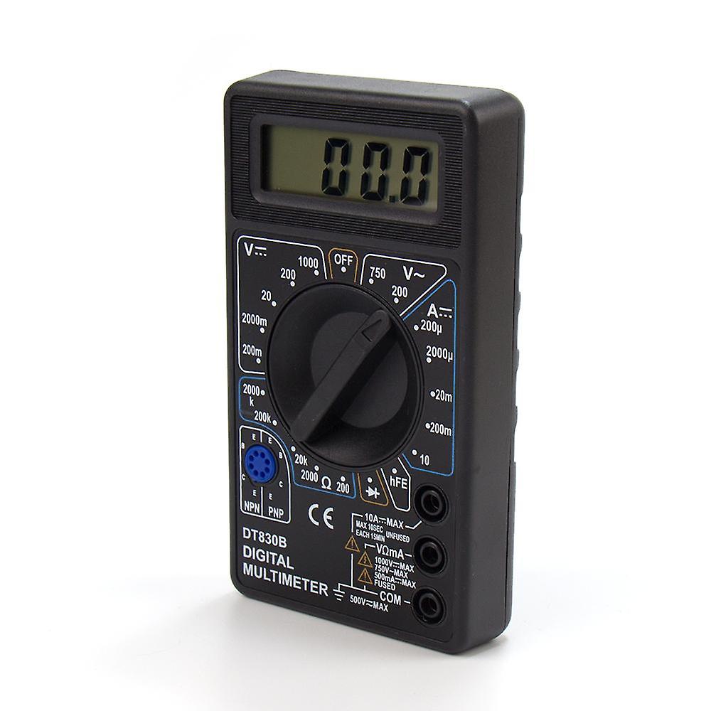 Born Pretty Dt830b Ac/dc Lcd Digital Multimeter 750/1000v Voltmeter Ammeter Ohm Tester High Safety Handheld Meter With Probe For Beginners