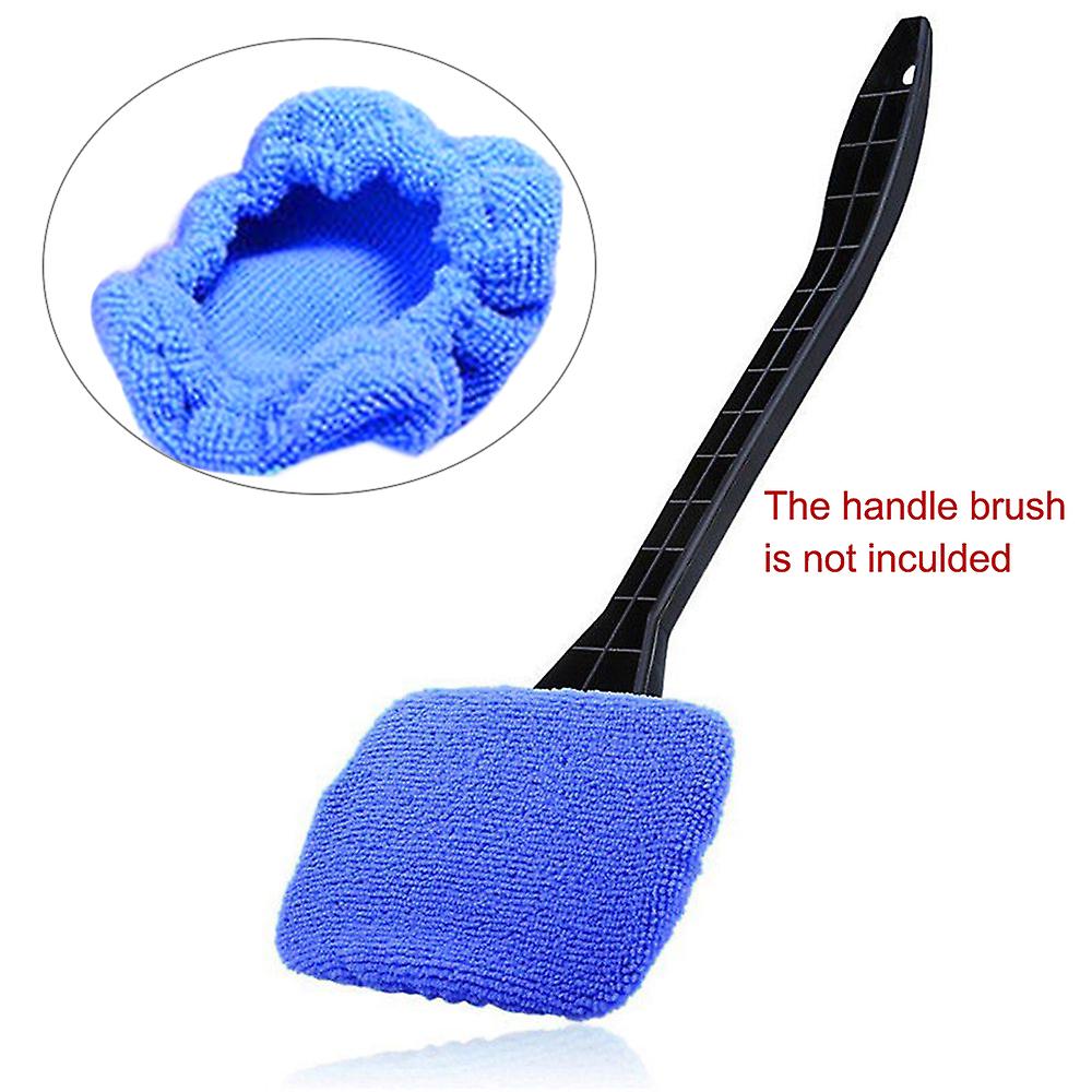 Windshield Clean Microfiber Cloth For Long Handle Car Cleaning Brush (light Green) (handle Brush Is Not Included)