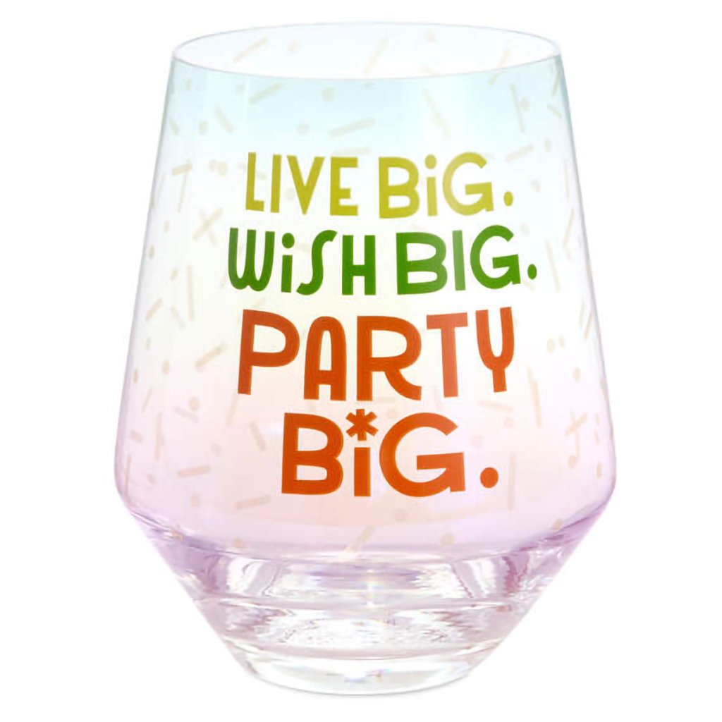 Hallmark  Live Big Jumbo Stemless Wine Glass, 43 oz.