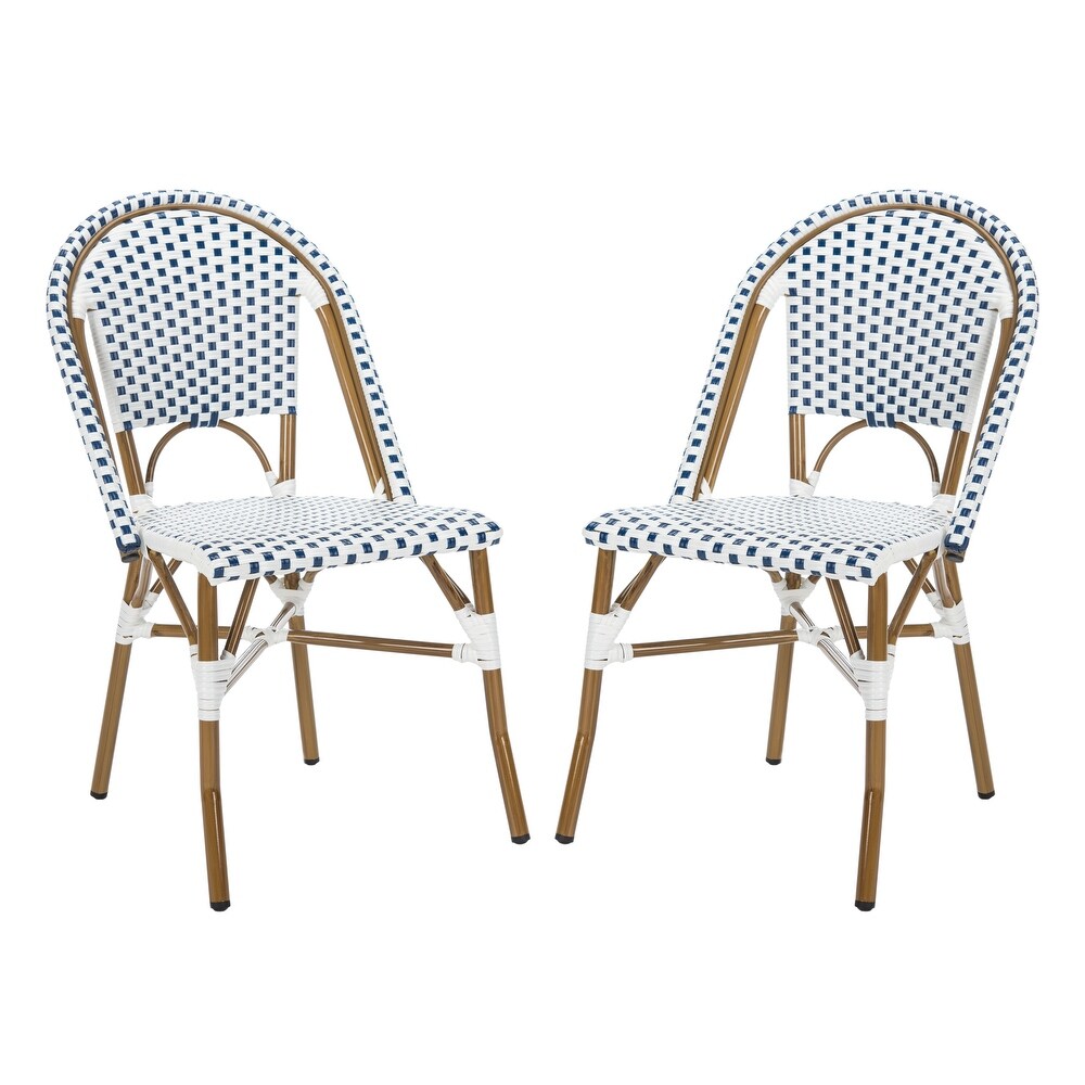 SAFAVIEH Dining Rural Woven Stackable Dining Chairs (Set of 2)   18\